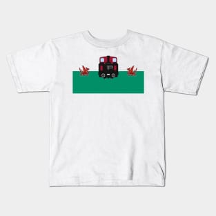 Ffestiniog Railway Double Fairlie Narrow Gauge Locomotive Kids T-Shirt